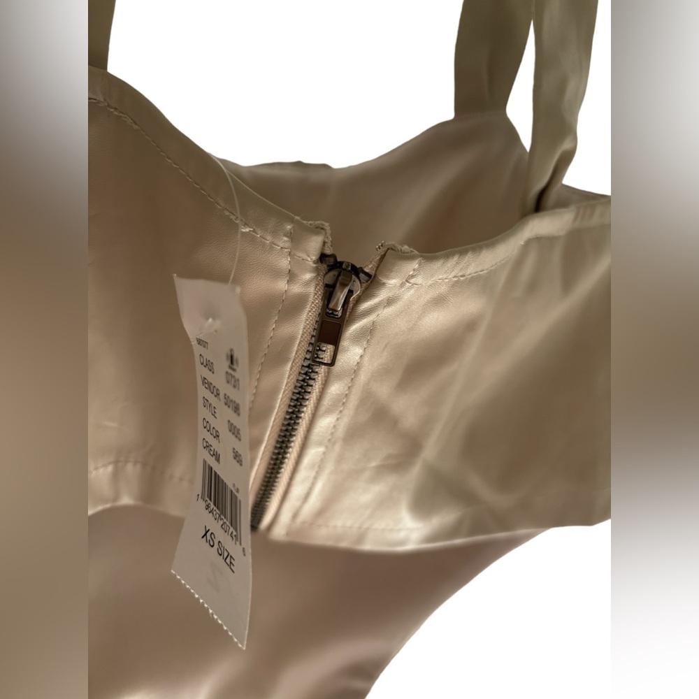 LA Hearts by PacSun Women's Tan and Cream Corset 🥰